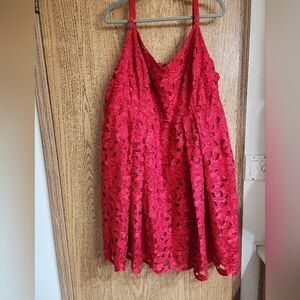 Torrid Heart Cut Out Red Dress. Vintage